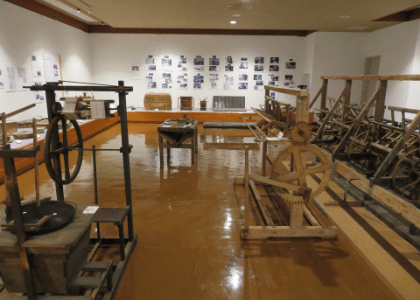 上田市立丸子郷土博物館の第2展示室